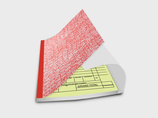 A4 Invoice Carbonless Book - Duplicate